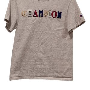 Vintage Womens Champion Gray Tshirt